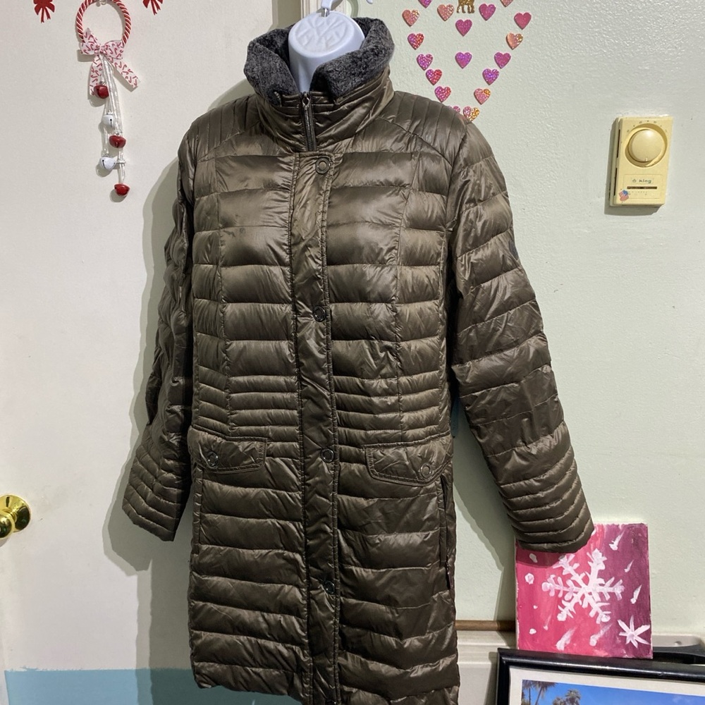 brown jacket from barbara lebek